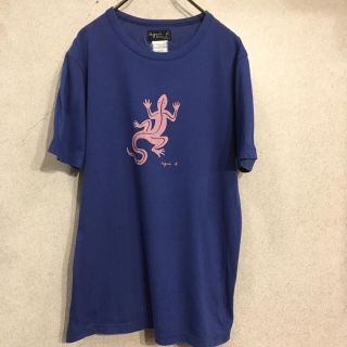 アニエスベー(agnes b.)の90s agnès b【アニエス・ベー】トカゲプリントTシャツ！ビンテージ！(Tシャツ/カットソー(半袖/袖なし))