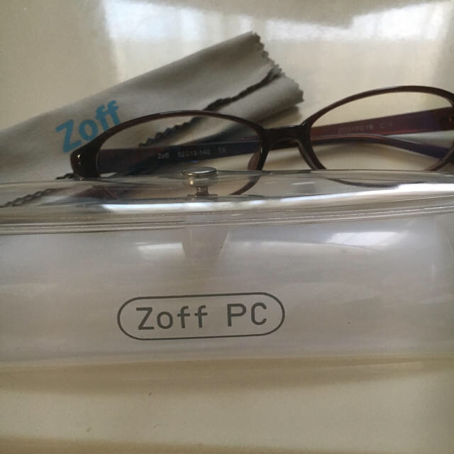 Zoff(ゾフ)のZoff PC ブルーライトカットメガネ レディースのファッション小物(サングラス/メガネ)の商品写真