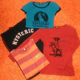 ヒステリックグラマー(HYSTERIC GLAMOUR)のヒス☆4点セット②送料込み(セット/コーデ)