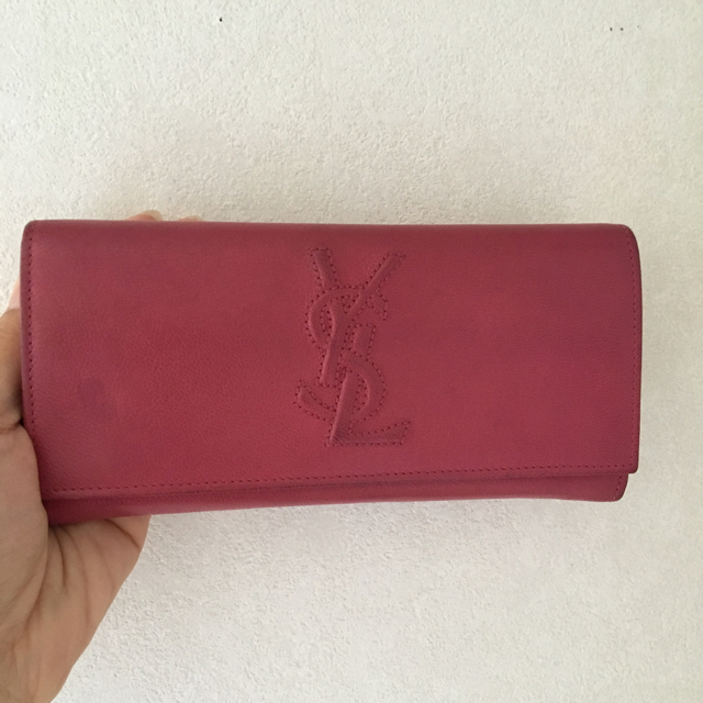 コーフル YSL????パテントレザー二つ折り長財布 - 財布