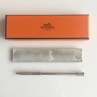 エルメス(Hermes)のエルメス 専用ボールペン シルバー 正規品(ペン/マーカー)