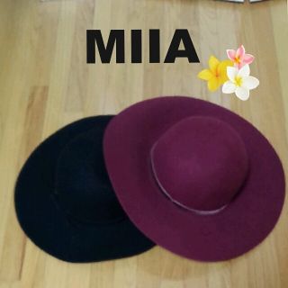 ミーア(MIIA)の女優帽セット(ハット)