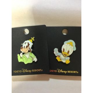 ディズニー(Disney)のDisney ピンバッチ ドナルド グーフィー(バッジ/ピンバッジ)