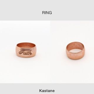 カスタネ(Kastane)のピンクゴールド太リング(リング(指輪))