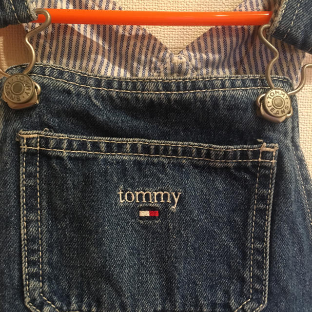 TOMMY HILFIGER(トミーヒルフィガー)のトミー オーバーオール キッズ/ベビー/マタニティのキッズ服女の子用(90cm~)(パンツ/スパッツ)の商品写真