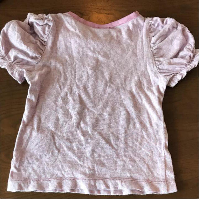 ANNA SUI mini(アナスイミニ)のアナスイミニ Ｔシャツ 90 紫 キッズ/ベビー/マタニティのキッズ服女の子用(90cm~)(Tシャツ/カットソー)の商品写真