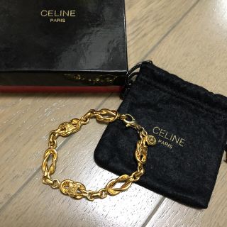 セリーヌ(celine)のセリーヌ ヴィンテージゴールドブレス(ブレスレット/バングル)