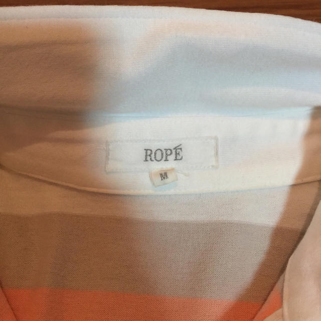 ROPE’(ロペ)のROPE 半袖 ラガーシャツ ボーダー ポロシャツ レディースのトップス(ポロシャツ)の商品写真