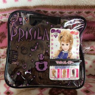 プリシラ(PRISILA)のマッシュレイヤーハーフキャップウィッグ(ロングカール)