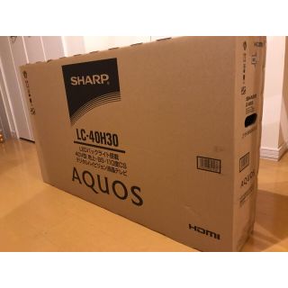 シャープ(SHARP)のSHARP AQUOS LC-40H30H(テレビ)