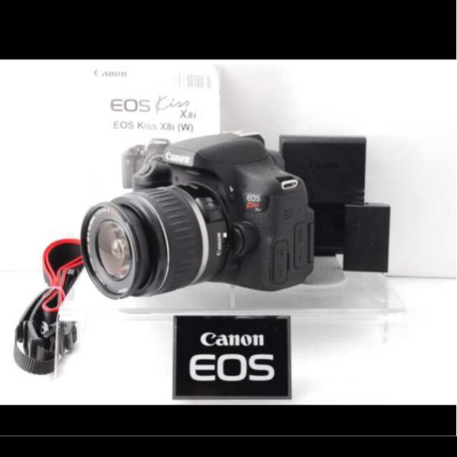 最上の品質な Canon - 【未使用・未開封】EOS Kiss X8i ダブルズームキット デジタル一眼