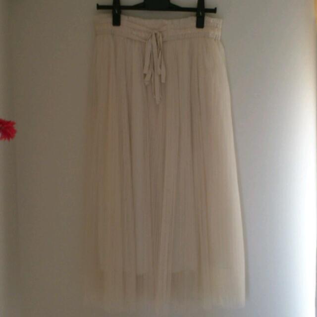 MERCURYDUO(マーキュリーデュオ)のMERCURYDUO*チュールスカート レディースのスカート(ロングスカート)の商品写真