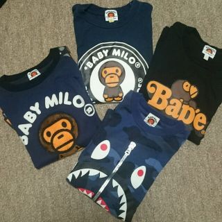 アベイシングエイプ(A BATHING APE)の専用 エイプキッズ ロンTまとめ売り(Tシャツ/カットソー)