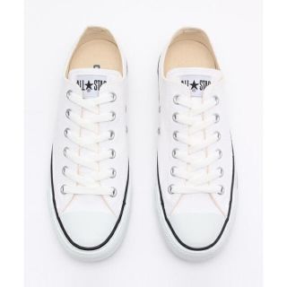 コンバース(CONVERSE)のコンバース☆白☆24.5☆(スニーカー)