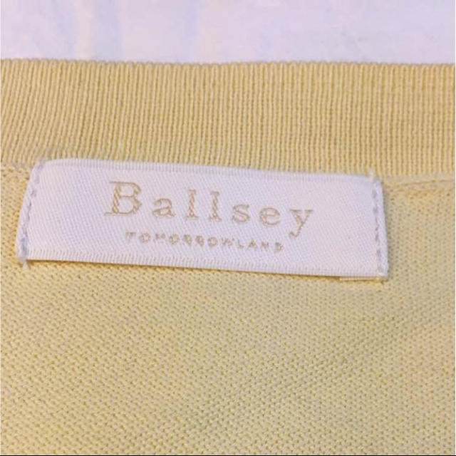 Ballsey(ボールジィ)のトゥモローランドBallsey＊コットンニット レモンイエロー色 レディースのトップス(ニット/セーター)の商品写真