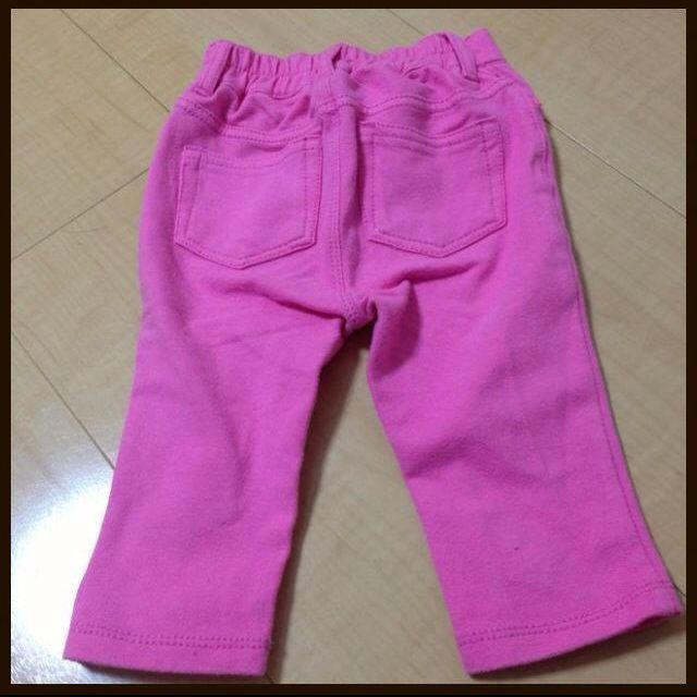 GAP(ギャップ)のピンクパンツ70 キッズ/ベビー/マタニティのキッズ服女の子用(90cm~)(その他)の商品写真