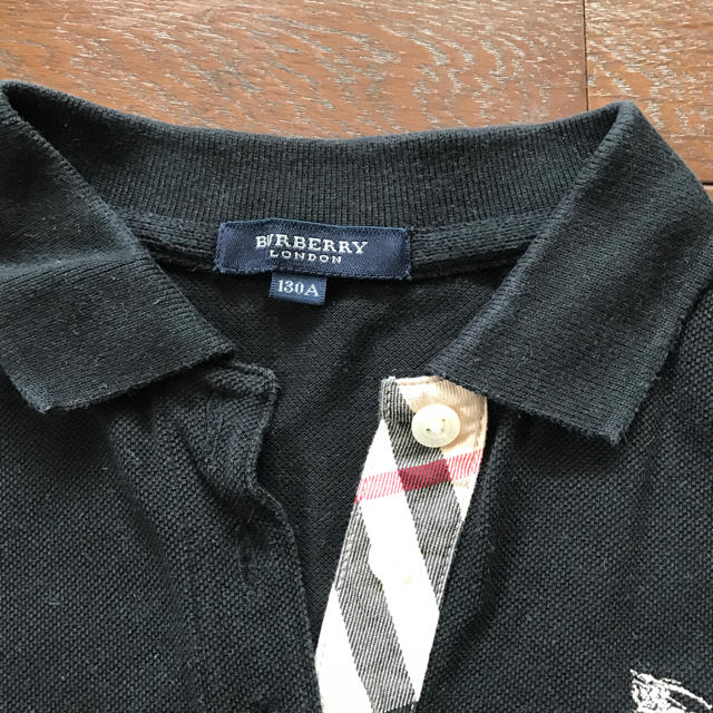 BURBERRY(バーバリー)のBURBERRY ポロシャツ キッズ130 キッズ/ベビー/マタニティのキッズ服女の子用(90cm~)(Tシャツ/カットソー)の商品写真