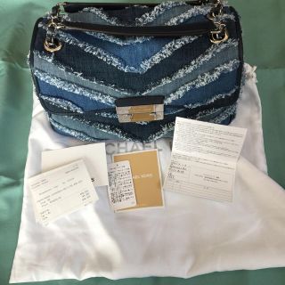 マイケルコース(Michael Kors)のsho 様 専用 マイケルコース デニムチェーンバッグ(ショルダーバッグ)