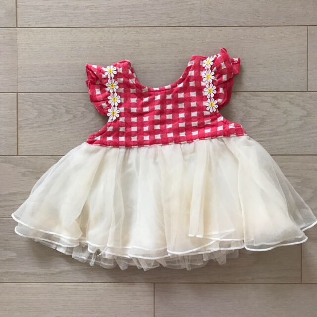 kid’s zoo(キッズズー)の女の子 ワンピース 80㎝ キッズ/ベビー/マタニティのベビー服(~85cm)(ワンピース)の商品写真