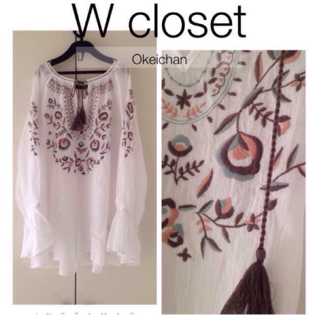 w closet(ダブルクローゼット)のリピ ぽん酢さん専用☆2点おまとめ レディースのトップス(シャツ/ブラウス(長袖/七分))の商品写真