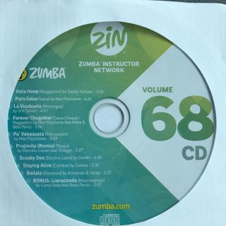 ズンバ(Zumba)のズンバCD ZIN68(ダンス/バレエ)