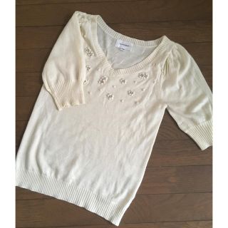 ジルスチュアート(JILLSTUART)のサマーニット＊snidel Apuweiser-riche  FRAY I.D(ニット/セーター)