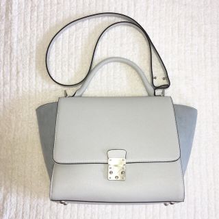 ザラ(ZARA)のZARA 2wayバッグ ブルー系(ハンドバッグ)