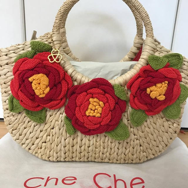 Che Che New York カゴバック レディースのバッグ(かごバッグ/ストローバッグ)の商品写真
