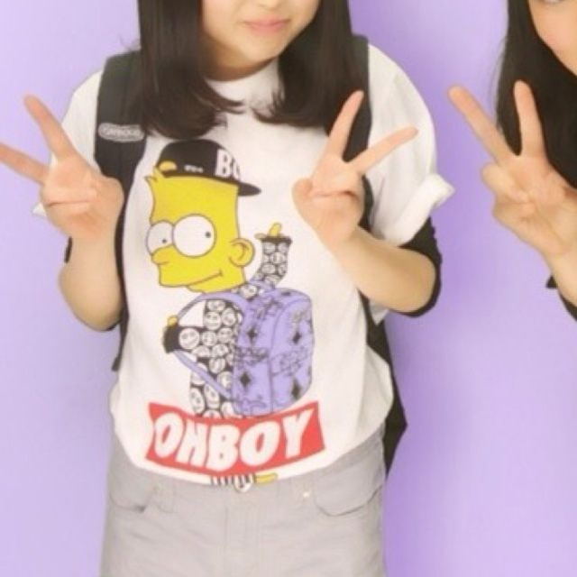 シンプソンズ  Tシャツ レディースのトップス(Tシャツ(半袖/袖なし))の商品写真