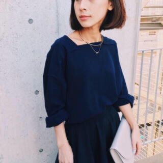 アメリヴィンテージ(Ameri VINTAGE)のAmeri vintage★shoulder white tops(シャツ/ブラウス(長袖/七分))