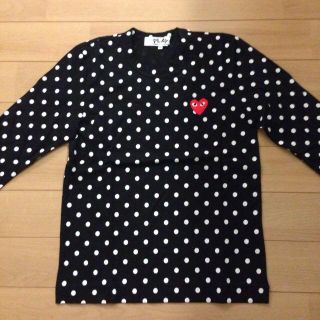 コムデギャルソン(COMME des GARCONS)の新品未使用*ドット柄ロンT(Tシャツ(長袖/七分))