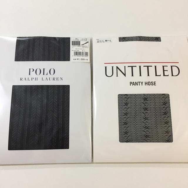 UNTITLED(アンタイトル)の新品POLO・UNTITLED ストッキングセット レディースのレッグウェア(タイツ/ストッキング)の商品写真