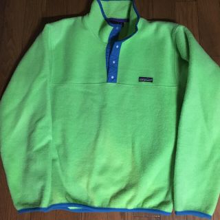 パタゴニア(patagonia)のpatagonia USA  80s vintage 蛍光グリーン (登山用品)