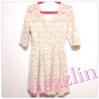 ダズリン(dazzlin)のダズリン♡レースワンピ(ミニワンピース)