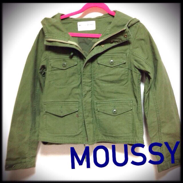 moussy(マウジー)のMOUSSY♡ミニーちゃんコラボ レディースのジャケット/アウター(ミリタリージャケット)の商品写真