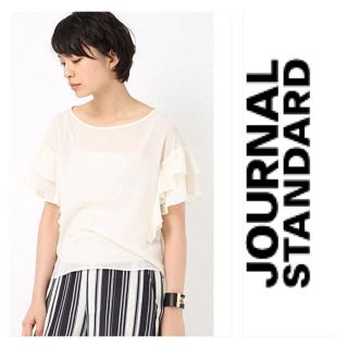 ジャーナルスタンダード(JOURNAL STANDARD)のみーまま様専用【新品】【ジャーナルスタンダード】ラッフル ブラウス(シャツ/ブラウス(半袖/袖なし))