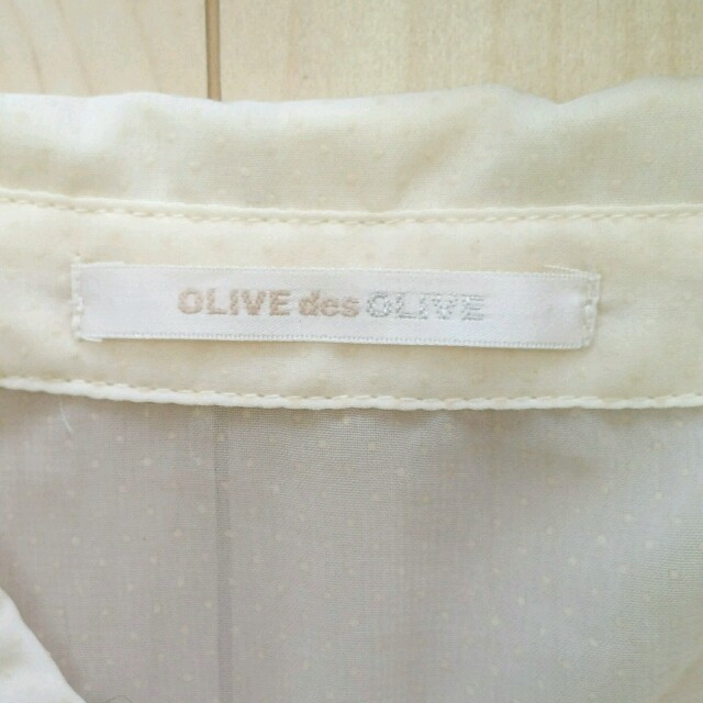 OLIVEdesOLIVE(オリーブデオリーブ)の【即購入OK♡早い者勝ち!!】シースルーブラウス☆*。 レディースのトップス(シャツ/ブラウス(半袖/袖なし))の商品写真