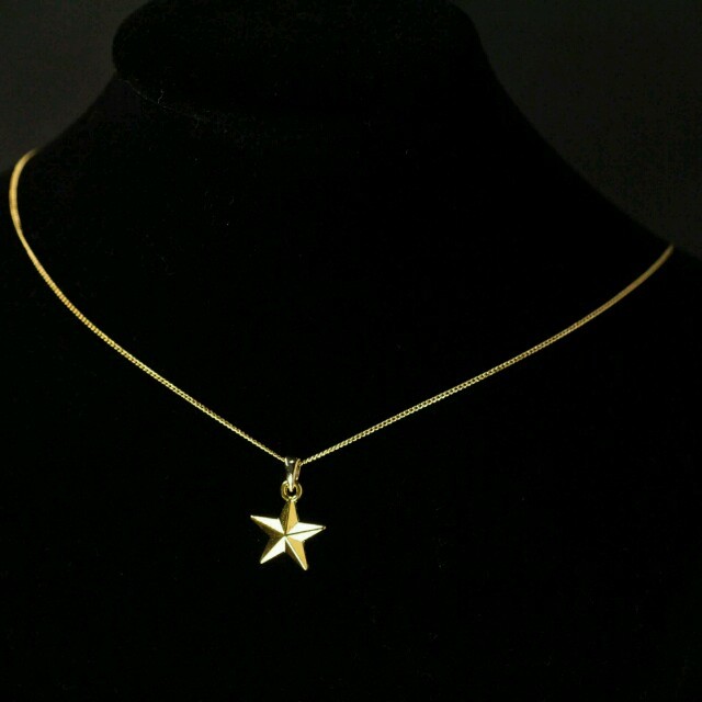 Ron Herman(ロンハーマン)の16kgp gold & sliver   スター ネックレス メンズのアクセサリー(ネックレス)の商品写真