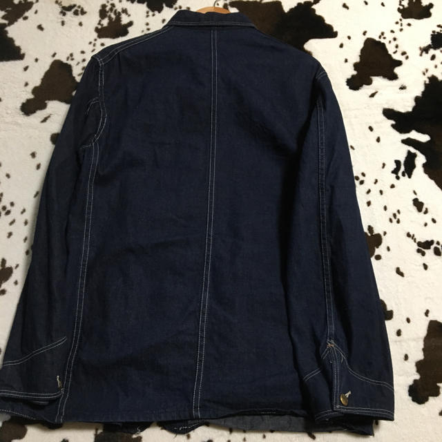40s ヴィンテージ 大戦 デニムカバーオール メンズのジャケット/アウター(カバーオール)の商品写真