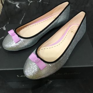 メゾンドリーファー(Maison de Reefur)の☆SALE☆新品【MAISON DE REEFUR】リボンフラットシューズ(バレエシューズ)