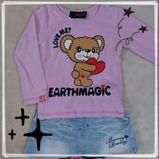 アースマジック(EARTHMAGIC)のEARTHMAGIC*マフィちゃんロンT(その他)