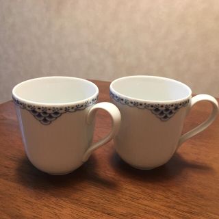 ロイヤルコペンハーゲン(ROYAL COPENHAGEN)の新品ロイヤルコペンハーゲン☆ペアマグカップ(グラス/カップ)