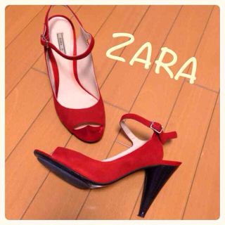 ザラ(ZARA)のZARA♡レッドヒール(ハイヒール/パンプス)