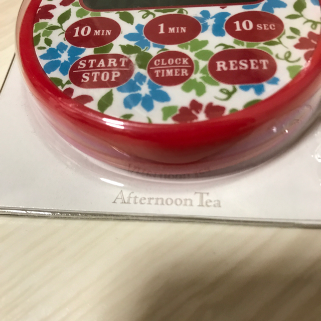 AfternoonTea(アフタヌーンティー)の新品未使用Afternoon Teaキッチンタイマー インテリア/住まい/日用品のキッチン/食器(収納/キッチン雑貨)の商品写真