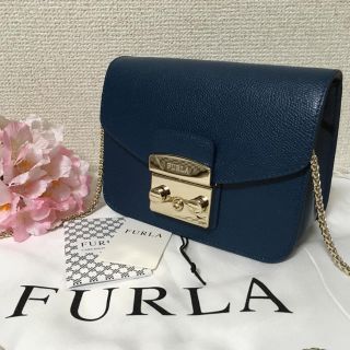 フルラ(Furla)の限定値下げ！FURLA★人気のメトロポリス ネイビー(ショルダーバッグ)