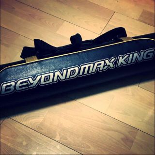 ミズノ(MIZUNO)のBEYONDMAX KING ビヨンド バットケース MIZUNO 野球 黒(バット)