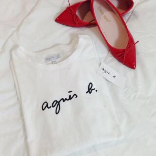 アニエスベー(agnes b.)のアニエスベー agnès b. ロゴTシャツ(Tシャツ(半袖/袖なし))