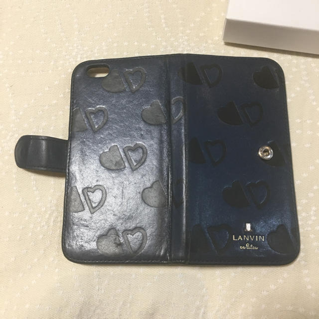 LANVIN en Bleu(ランバンオンブルー)の専用^_^ランバンオンブルー アイフォン6ケース スマホ/家電/カメラのスマホアクセサリー(iPhoneケース)の商品写真