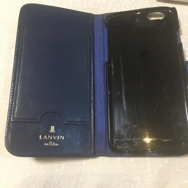 LANVIN en Bleu(ランバンオンブルー)の専用^_^ランバンオンブルー アイフォン6ケース スマホ/家電/カメラのスマホアクセサリー(iPhoneケース)の商品写真