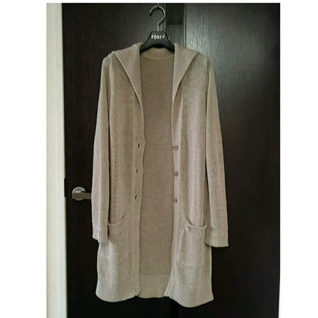 FOXEY♥️2016SE【Beach Coat】リネンブレンドカーディガン-
